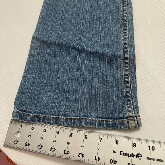 Harley Davidson Women’s Studded Bootcut Denim Jeans Size 8 - Picture 7 of 9